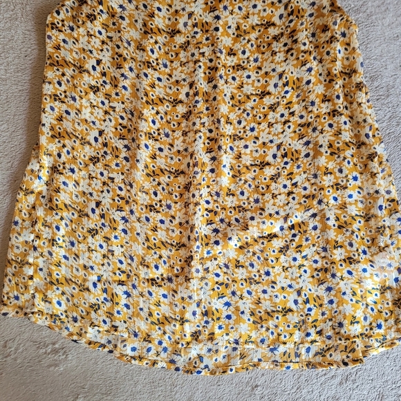 Rachel Zoe floral sleeveless blouse size XS - Picture 10 of 14